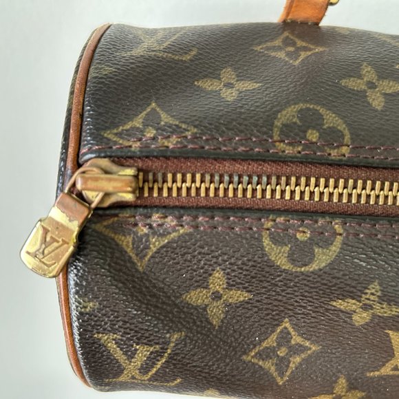Louis Vuitton Papillon Handbag Monogram Canvas 26 / Brown - Picture 11 of 12